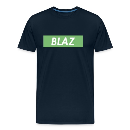 BLAZ LOGO - Men's Premium Organic T-Shirt