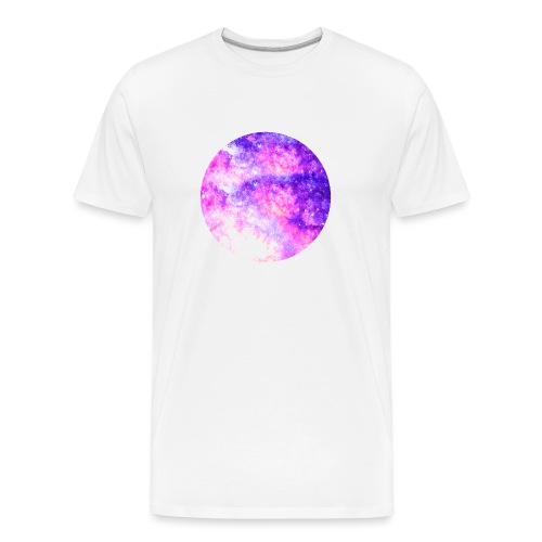 Pink and Purple Sky - Men's Premium Organic T-Shirt