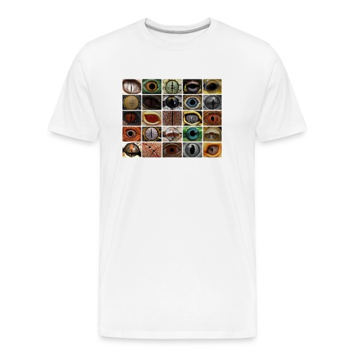 Reptilian Eyes - Men's Premium Organic T-Shirt