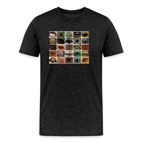 Reptilian Eyes - Men's Premium Organic T-Shirt