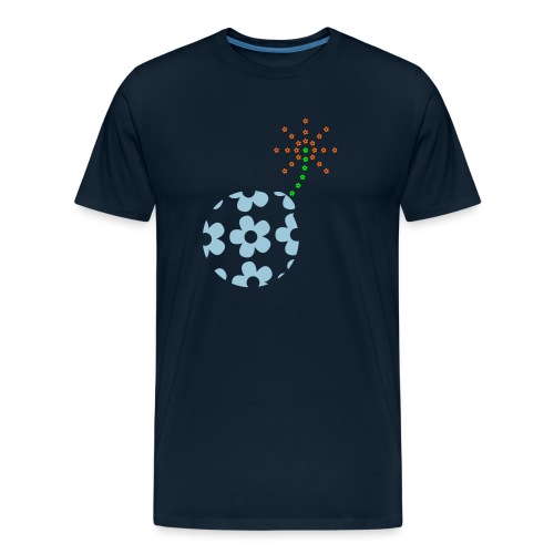 Flower Bomb - Men's Premium Organic T-Shirt