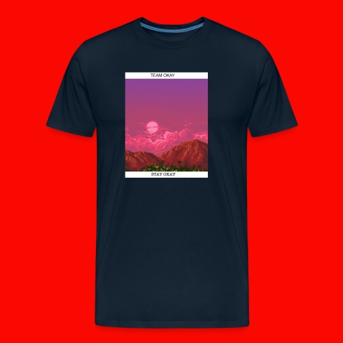 TEAM OKAY 8-bit - Men's Premium Organic T-Shirt
