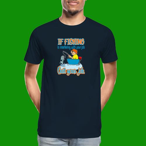 Fishing Job - Men's Premium Organic T-Shirt
