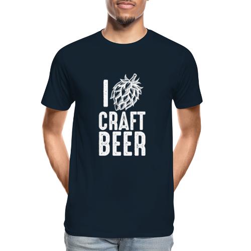 I Hop Craft Beer - Men's Premium Organic T-Shirt