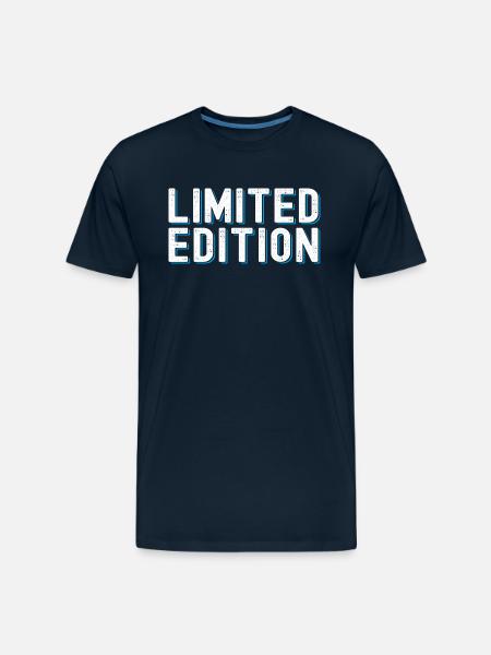 Limited Edition - Men's Premium Organic T-Shirt - deep navy
