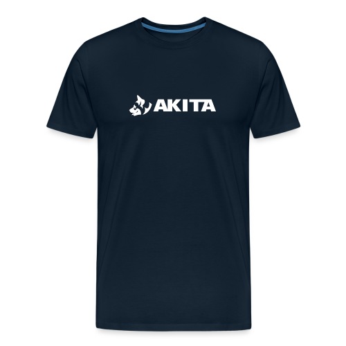 Akita Shirt, Akita Inu, Akita Dog Shirt - B&W4 - Men's Premium Organic T-Shirt