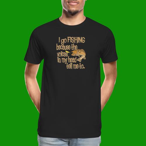 Fishing Voices - Men's Premium Organic T-Shirt