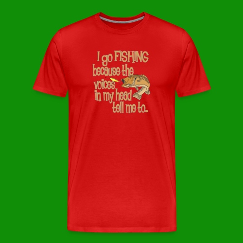 Fishing Voices - Men's Premium Organic T-Shirt