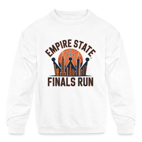 Empire State Finals Run - Kids' Crewneck Sweatshirt