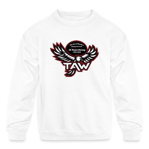 25yearlogo - Kids' Crewneck Sweatshirt