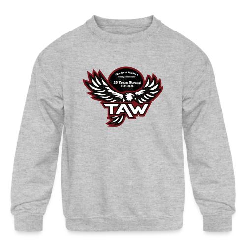 25yearlogo - Kids' Crewneck Sweatshirt