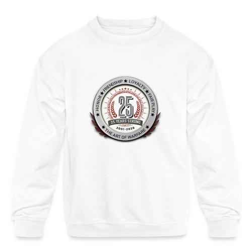 25 Years Strong - Kids' Crewneck Sweatshirt