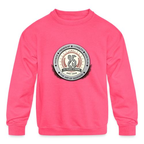 25 Years Strong - Kids' Crewneck Sweatshirt