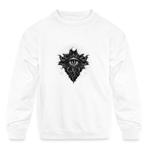 Eldritch Eye - Kids' Crewneck Sweatshirt