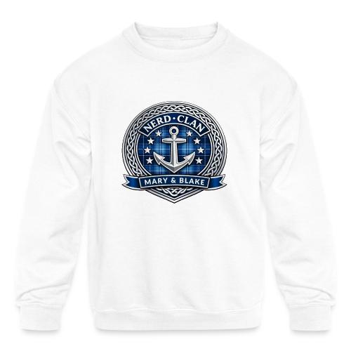 THE NERDCLAN - Kids' Crewneck Sweatshirt