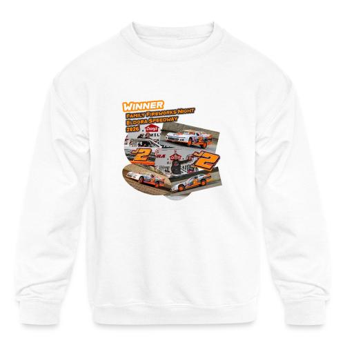 Rob Trent Eldora Speedway FFN#1 Design 1 - Kids' Crewneck Sweatshirt