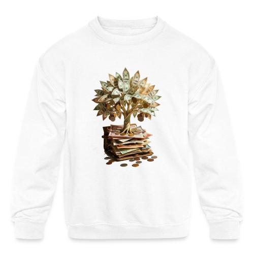 Dad Tax Collector T Shirt - Kids' Crewneck Sweatshirt