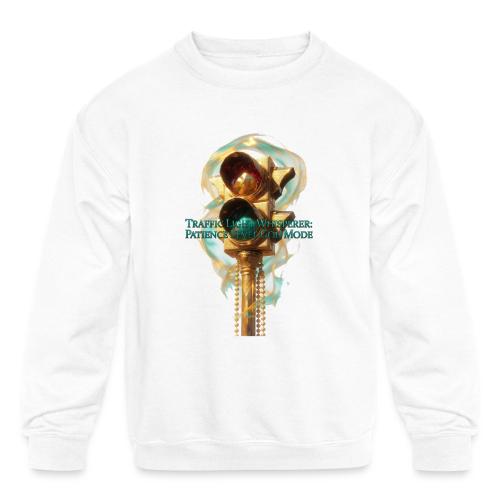 Traffic Light Whisperer T Shirt - Kids' Crewneck Sweatshirt