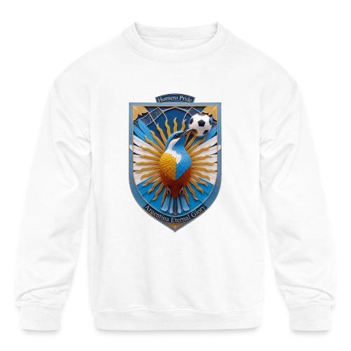 Argentina Hornero Soccer T Shirt, Football Gift - Kids' Crewneck Sweatshirt
