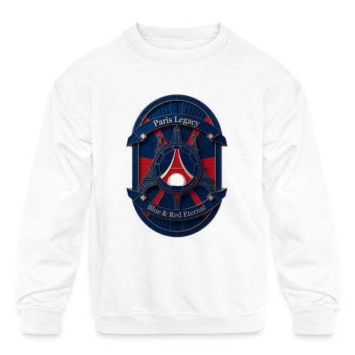 Paris Pride Heritage T Shirt, Soccer Fan Gift - Kids' Crewneck Sweatshirt