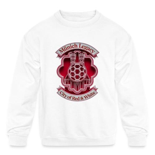 Munich Pride Fan T Shirt, Football City Pride Gift - Kids' Crewneck Sweatshirt
