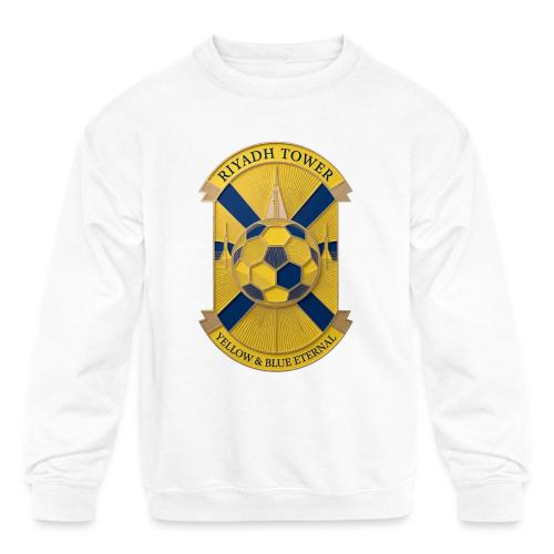 Riyadh Tower T Shirt, Football City Pride Gift - Kids' Crewneck Sweatshirt