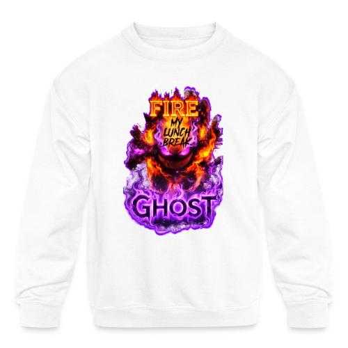 The Fire Ghost 26 - Kids' Crewneck Sweatshirt