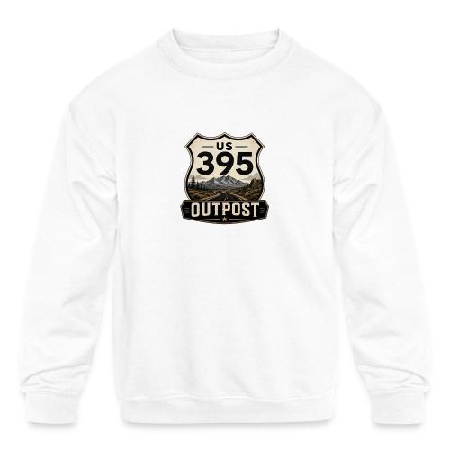 395 Outpost Shield - Kids' Crewneck Sweatshirt