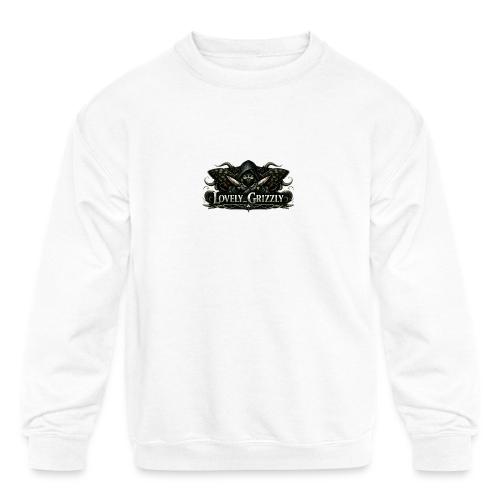 Lovely Grizzly logo - Kids' Crewneck Sweatshirt