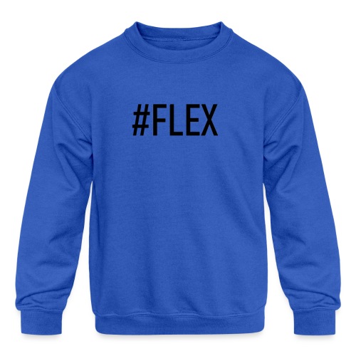 #FLEX - Kids' Crewneck Sweatshirt
