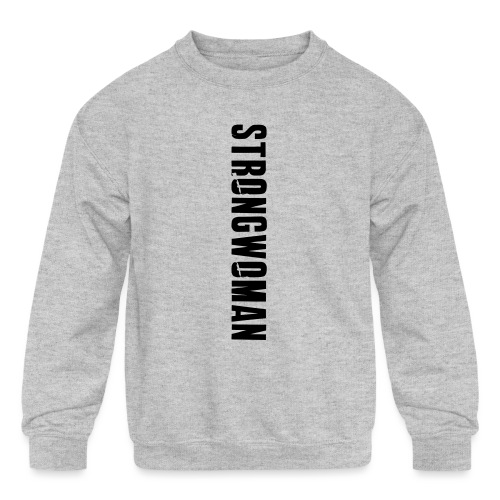 SS Strongwoman Leggings - Kids' Crewneck Sweatshirt