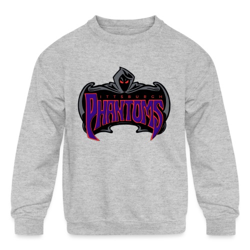 Pittsburgh Phantoms (Roller Hockey) - Kids' Crewneck Sweatshirt