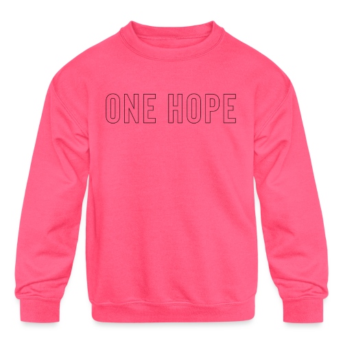ONE HOPE - Kids' Crewneck Sweatshirt