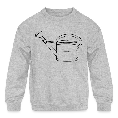 Watering Garden - Kids' Crewneck Sweatshirt