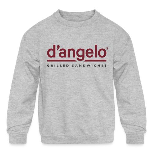 D'Angelo Logo - Kids' Crewneck Sweatshirt