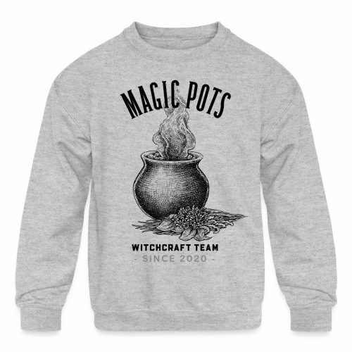 Magic Pots Witchcraft Team Since 2020 - Kids' Crewneck Sweatshirt