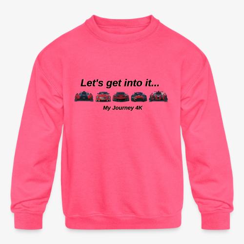 Front of Cars 4k - Kids' Crewneck Sweatshirt