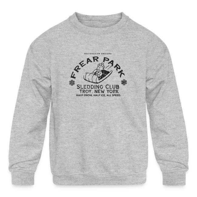 RO Frear Park Sledding Club Distressed Dark