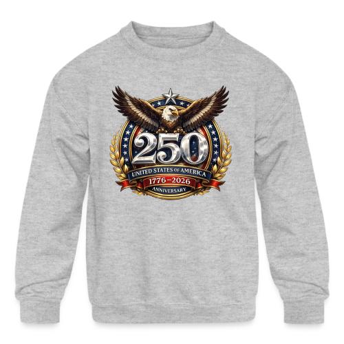 American Eagle USA 250th Anniversary 1776–2026 - Kids' Crewneck Sweatshirt
