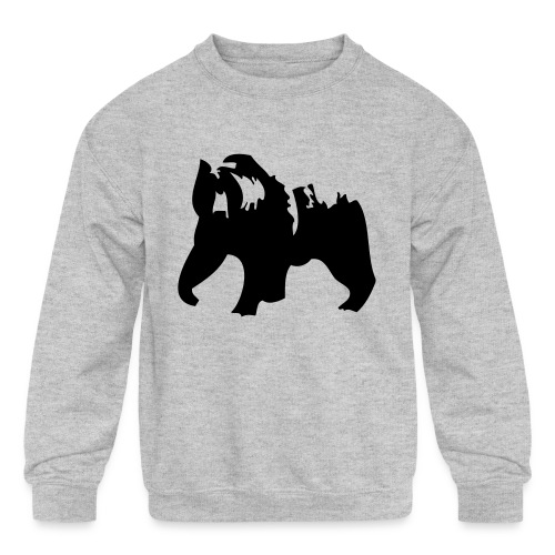 Grizzly bear - Kids' Crewneck Sweatshirt