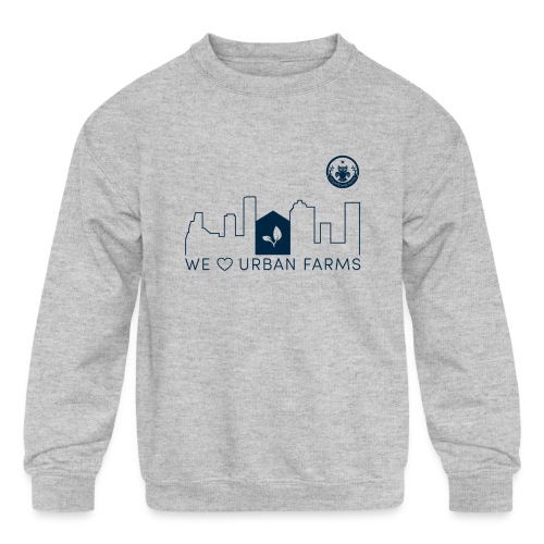 Urban Farms - Kids' Crewneck Sweatshirt