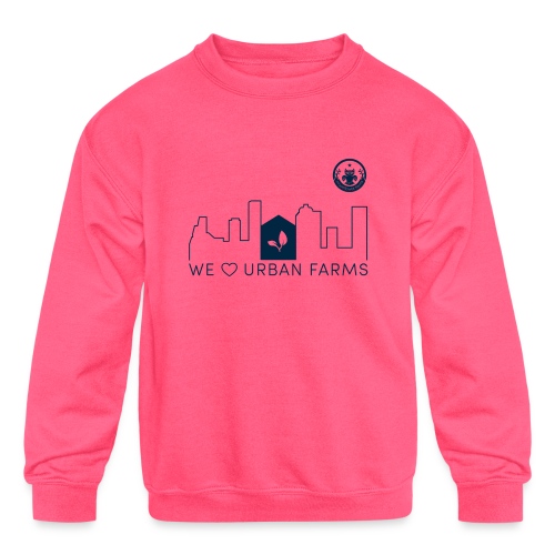 Urban Farms - Kids' Crewneck Sweatshirt