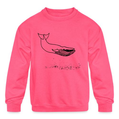 Belly flop! - Kids' Crewneck Sweatshirt