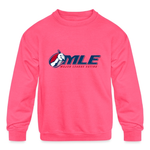 Major League Eating Logo - Kids' Crewneck Sweatshirt