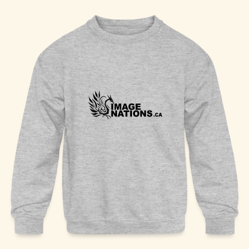 image nation Logo - Kids' Crewneck Sweatshirt