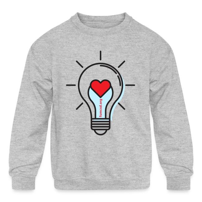FUMCSD Heart Light Bulb