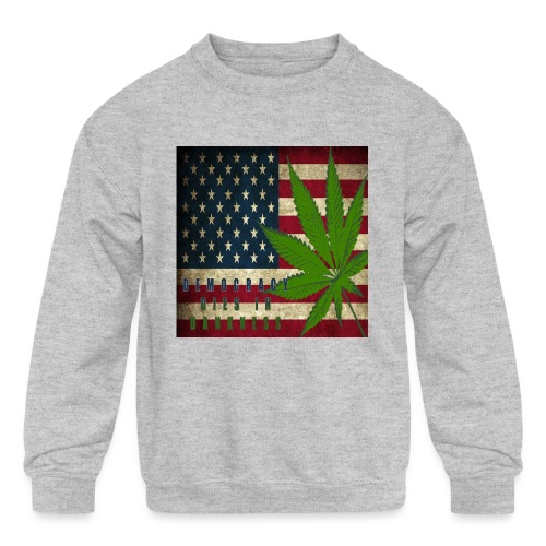 Political humor - Kids' Crewneck Sweatshirt