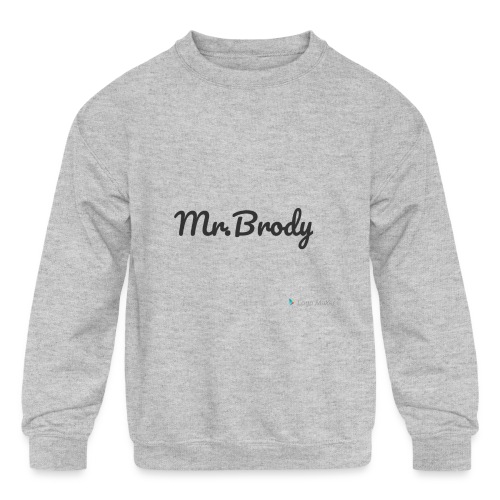 mr.brody d1 - Kids' Crewneck Sweatshirt