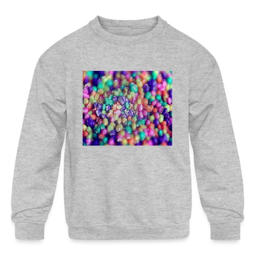 Beads Blur Bright - Kids' Crewneck Sweatshirt
