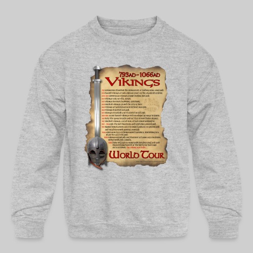 Viking World Tour - Kids' Crewneck Sweatshirt